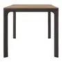MESA PARA ÁREA EXTERNA 1,65 M X 80 CM SUMMERLAND - CAFÉ/NOZES - Foto 6