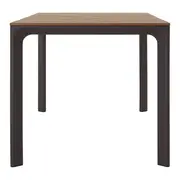 MESA PARA ÁREA EXTERNA 1,65 M X 80 CM SUMMERLAND - CAFÉ/NOZES - Foto 6