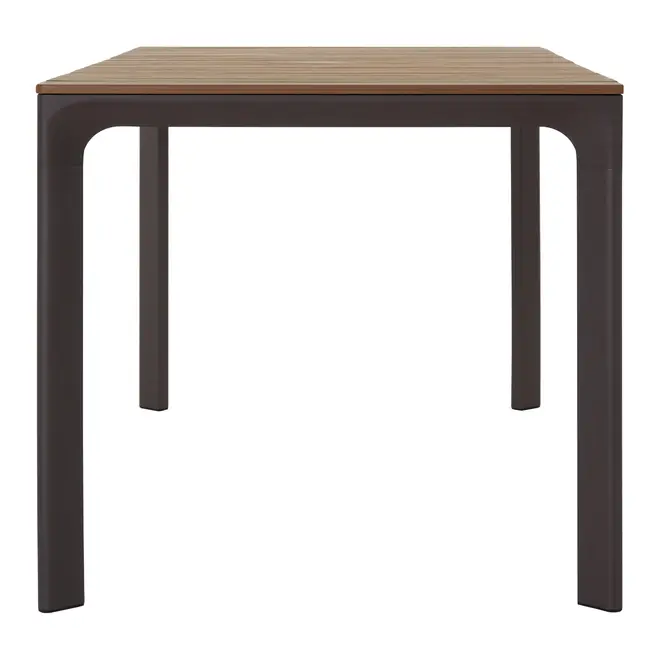 MESA PARA ÁREA EXTERNA 1,65 M X 80 CM SUMMERLAND - CAFÉ/NOZES - Foto 6