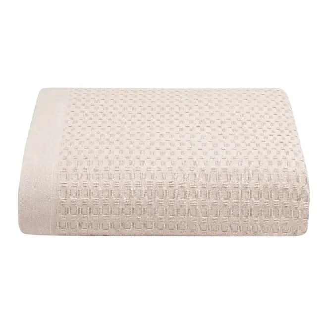 COLCHA SOLTEIRO 1,60 M X 2,40 M TELLURIDE - OFF WHITE - Foto 2