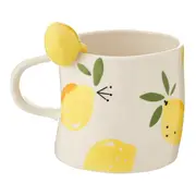 CANECA 300 ML CÍTRICUS - BRANCO/AMARELO - Foto 4