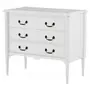CÔMODA 3 GAVETAS 90 CM X 50 CM REGENCE - BRANCO PROVENCE - Foto 2