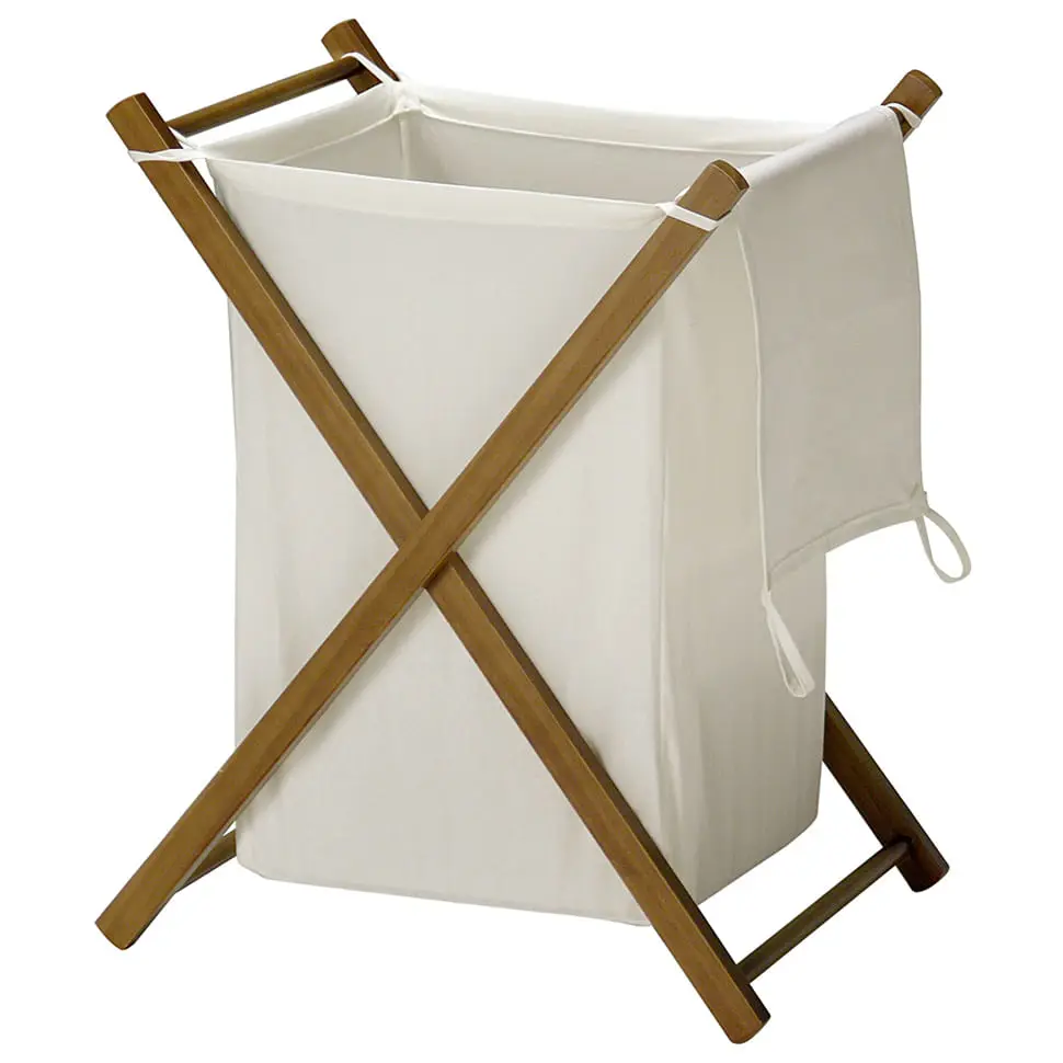 CESTO PARA ROUPA XIS - AMÊNDOA/MULTICOR - Foto 1