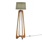 LUMINÁRIA DE CHÃO ARROW C/CUP Y - NOZES/MUSGO - Foto 1