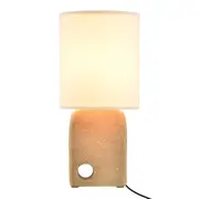 LUMINÁRIA DE MESA GROTT C/CUP R - NATURAL - Foto 2