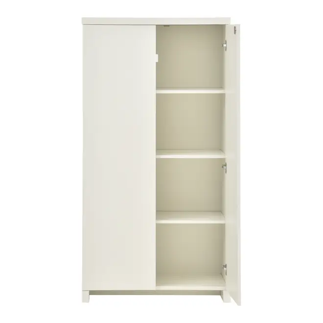 ARMÁRIO PARA ESCRITÓRIO ALTO 2 PORTAS FIND - BRANCO - Foto 3