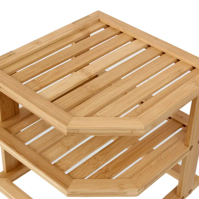 ORGANIZADOR DE PRATOS VERTICAL BAMBOO - BAMBU - Foto 8