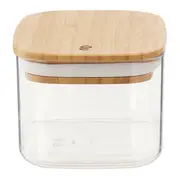 POTE HERMÉTICO 650 ML BAMBUCCI - INCOLOR/BAMBU - Foto 3