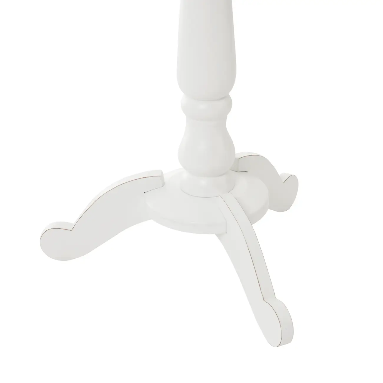 MESA LATERAL REDONDA 45 CM PILLIER - BRANCO PROVENCE - Foto 4