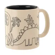 CANECA 300 ML BENTOSSAURO - OFF WHITE/PRETO - Foto 4