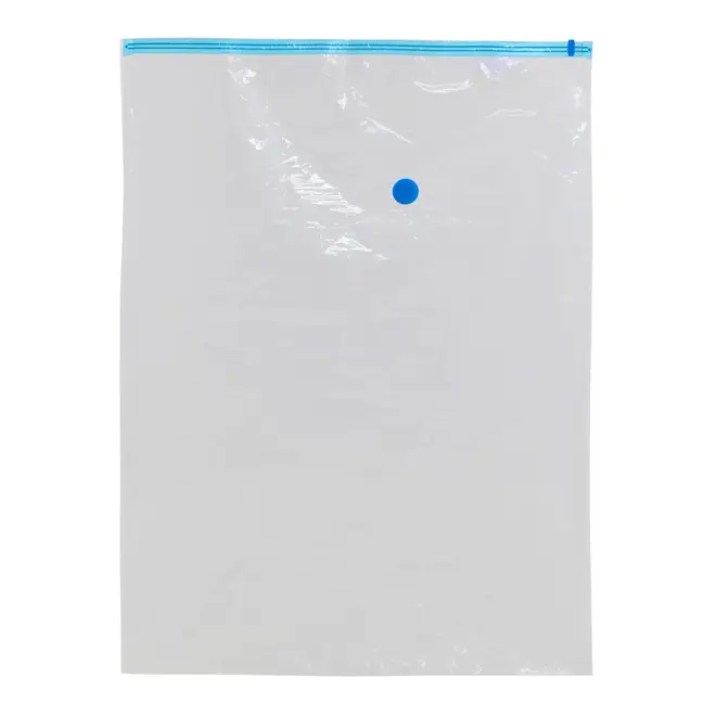 SACO A VÁCUO 1,20 M X 90 CM KEEP-VAC - INCOLOR/ZIMBRO - Foto 2