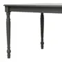 MESA 1,80 M X 90 CM CAPULET - GRIS BRULÉ - Foto 6