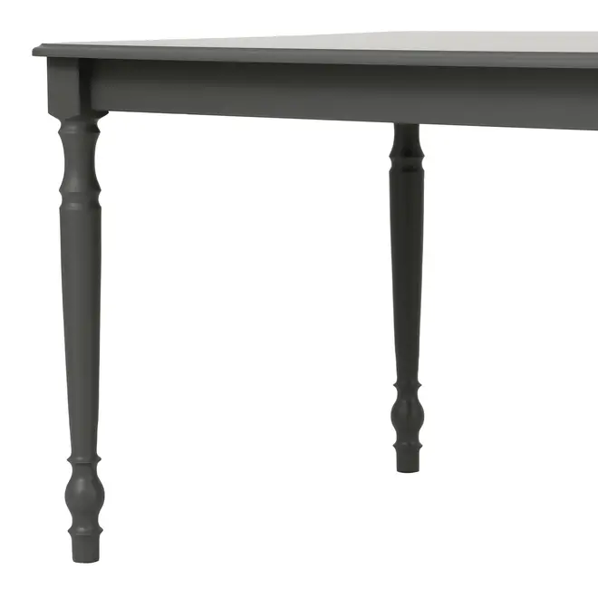 MESA 1,80 M X 90 CM CAPULET - GRIS BRULÉ - Foto 6
