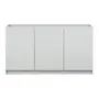 BUFFET 3 PORTAS 1,35 M X 39 CM VOXEL - FLANDRES - Foto 1