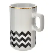 CANECA ZIG ESPRESSO 80 ML HIPFIX - PRETO/OURO - Foto 3