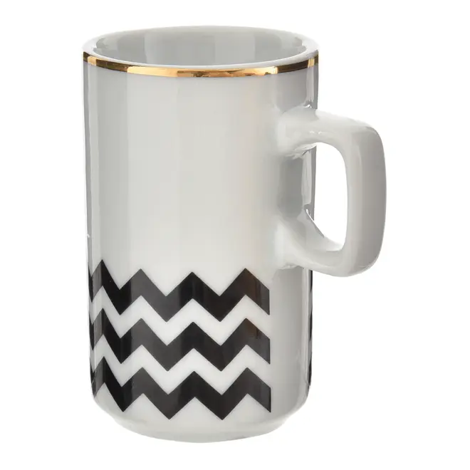 CANECA ZIG ESPRESSO 80 ML HIPFIX - PRETO/OURO - Foto 3