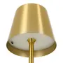 LUMINÁRIA DE MESA LED RECARREGÁVEL KROM - OURO - Foto 8