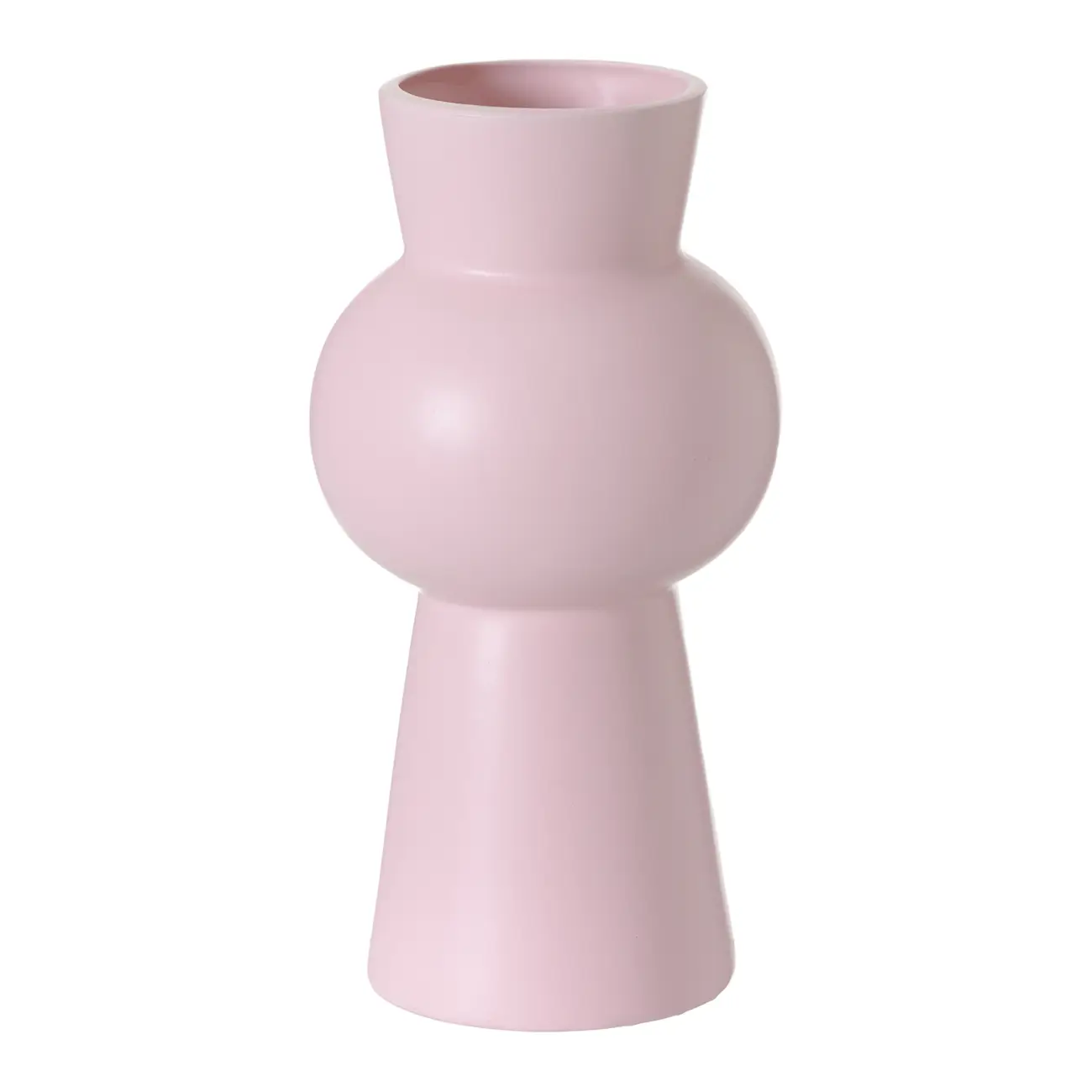 VASO 25 CM CONIC SECTIONS - QUARTZO ROSA - Foto 2