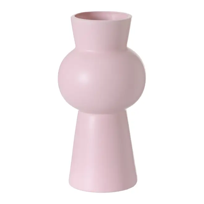 VASO 25 CM CONIC SECTIONS - QUARTZO ROSA - Foto 2
