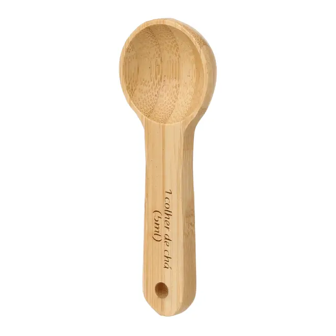 JOGO COM 5 COLHERES MEDIDORAS BAMBOO - BAMBU - Foto 9