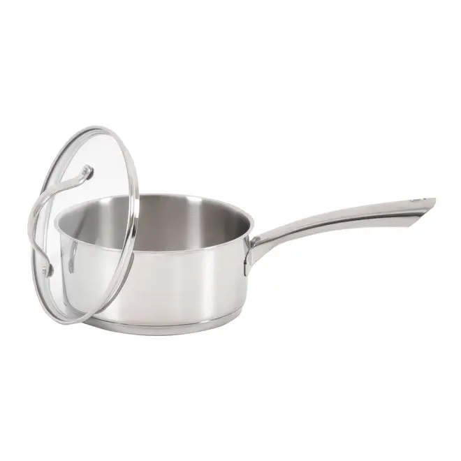 PANELA INDUÇÃO 16 CM UNA - INOX/INCOLOR - Foto 2