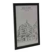 QUADRO 28 CM X 38 CM BARCELONA MEMORIES - PRETO/BRANCO - Foto 2