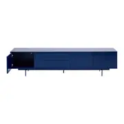 RACK 3 PORTAS/2 GAVETAS 2,08 M X 45 CM MONOLITH - LAZULITE - Foto 5