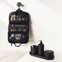 NÉCESSAIRE PARA VIAGEM CAVEIRA - PRETO/VERDE FLUOR - Foto 12