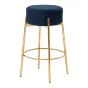 BANCO ALTO DAISY - OURO/GALAXY BLUE - Foto 1