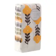 GUARDANAPO 39 CM X 39 CM PACOTE COM 20 PEÇAS BLOOMBELOT - AMARELO HANBAR/MARROM DE LEI - Foto 4