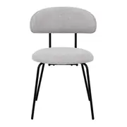 CADEIRA DISCUS - PRETO/CINZA - Foto 2