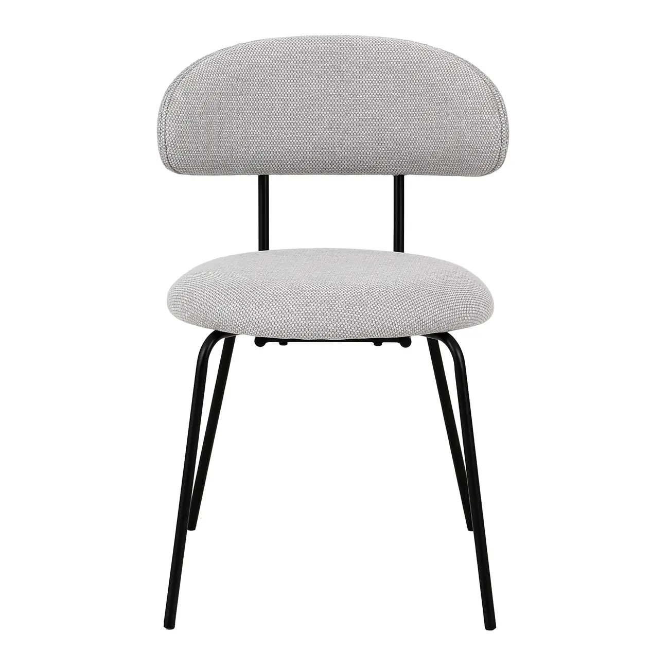 CADEIRA DISCUS - PRETO/CINZA - Foto 2