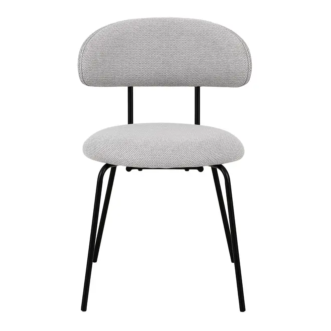 CADEIRA DISCUS - PRETO/CINZA - Foto 2