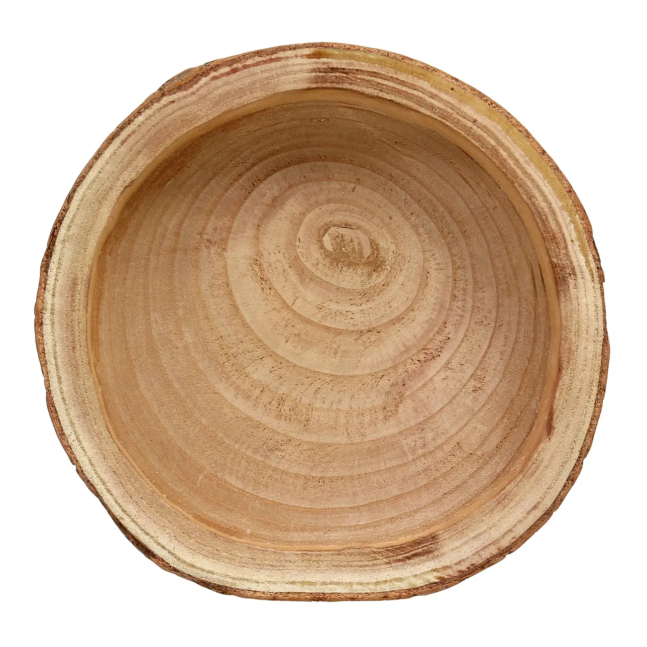 CENTRO DE MESA 30 CM PAVLOVNA - PAULOWNIA/ENCERADO CASTANHO - Foto 3