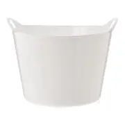 CESTO/BALDE 42 CM X 42 CM X 33 CM UNITY - BRANCO - Foto 1