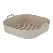 FÔRMA PARA FRITADEIRA 22 CM X 22 CM EASY FRY - BEGE - Foto 2