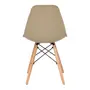 CADEIRA DE COZINHA EASY WOOD - FAIA BEGE - Foto 4