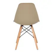 CADEIRA DE COZINHA EASY WOOD - FAIA BEGE - Foto 4