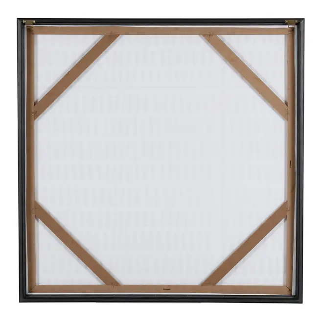 QUADRO 80 CM X 80 CM VOLUMETRIC BROWN - MARROM/CANELA DO CEILÃO - Foto 3