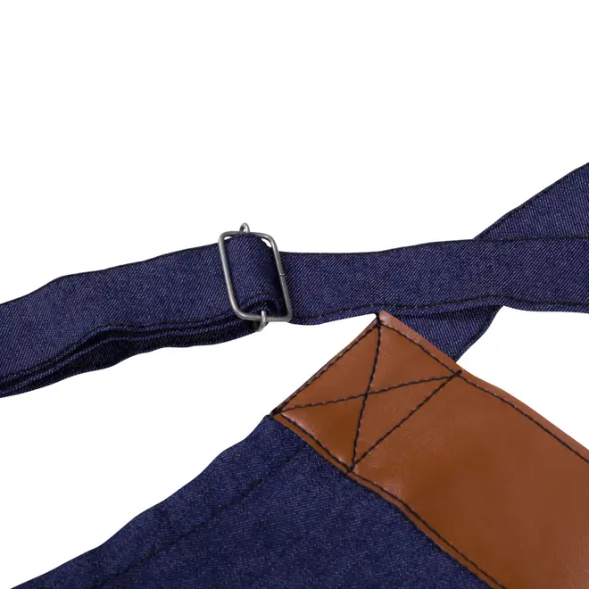 AVENTAL THE BEST CHEF - JEANS AZUL/MARROM - Foto 28