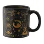CANECA 300 ML MYSTICAL - PRETO BRILHANTE/OURO - Foto 1