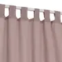CORTINA 2 PEÇAS 1,30 M X 2,30 M DIFFUSING - ROSA ANTIQUE - Foto 2