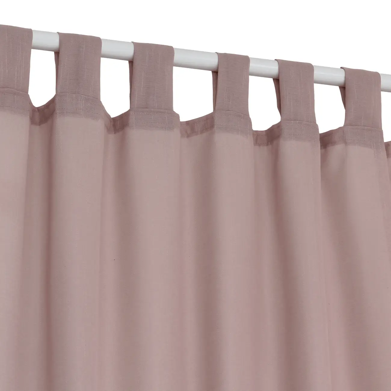 CORTINA 2 PEÇAS 1,30 M X 2,30 M DIFFUSING - ROSA ANTIQUE - Foto 2