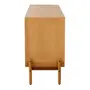 BUFFET 4 PORTAS 1,87 M X 45 CM ANTÚRIO - MACCHIATO/RODONITA - Foto 6