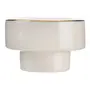SUPORTE VELA RÉCHAUD NATAL ASTRAL - BRANCO/DOURADO - Foto 2