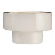 SUPORTE VELA RÉCHAUD NATAL ASTRAL - BRANCO/DOURADO - Foto 2