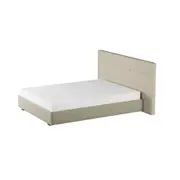 CAMA QUEEN 1,58 M C/ CABECEIRA SOX - BEGE - Foto 2