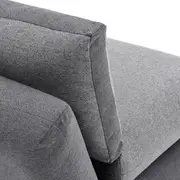 SOFÁ-CAMA 2 LUGARES LANCE DUPLO - KONKRET/ESTANHO - Foto 13