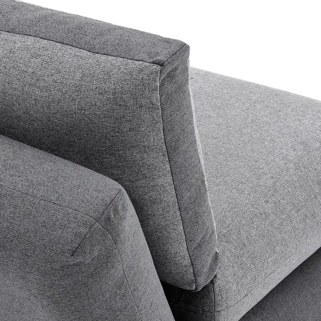 SOFÁ-CAMA 2 LUGARES LANCE DUPLO - KONKRET/ESTANHO - Foto 13