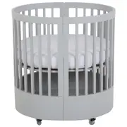 BERÇO 70 CM 3 EM 1 - BERÇO MINI BERÇO CAMA INFANTIL WAVE - CINZA - Foto 3